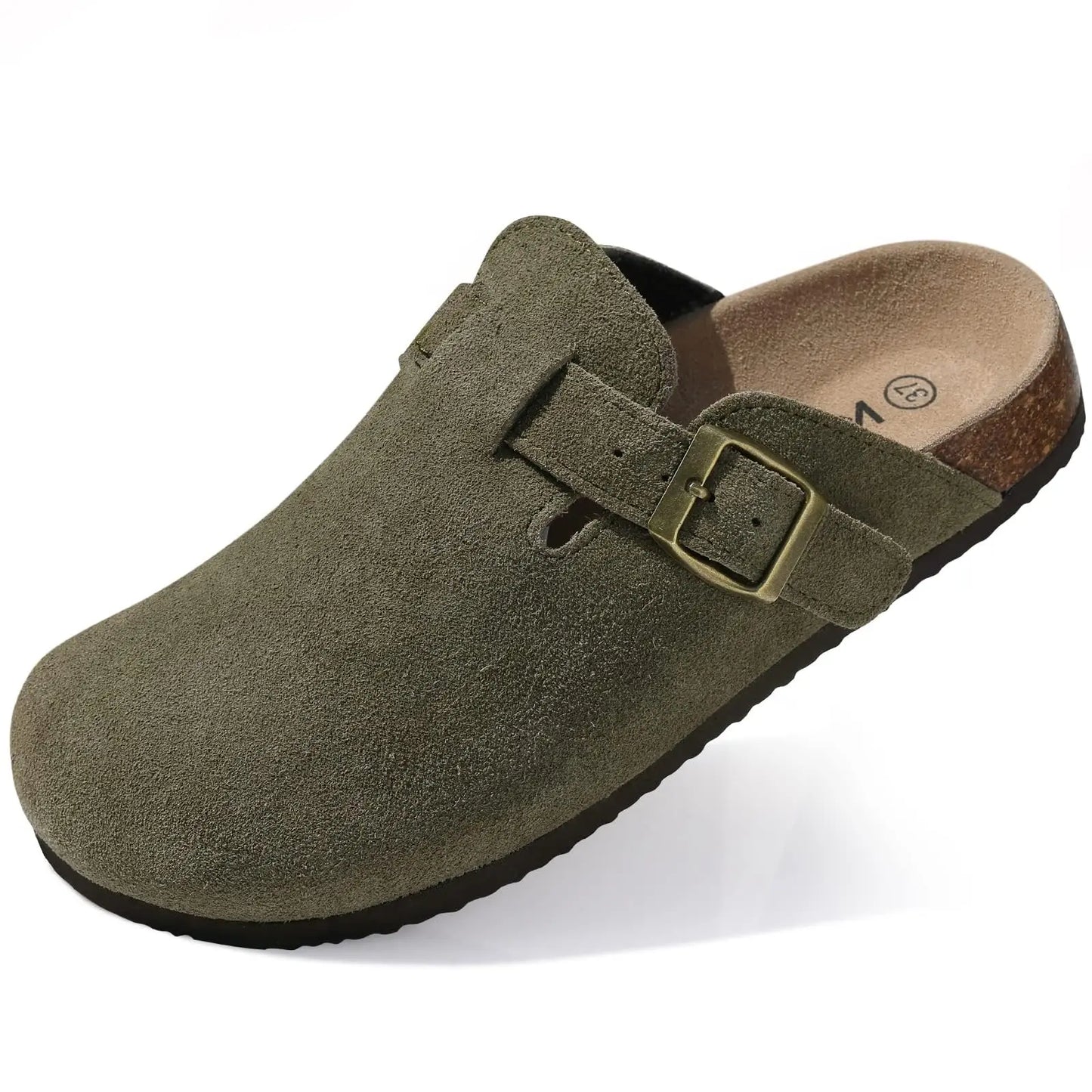 Unisex Retro Cork Clogs