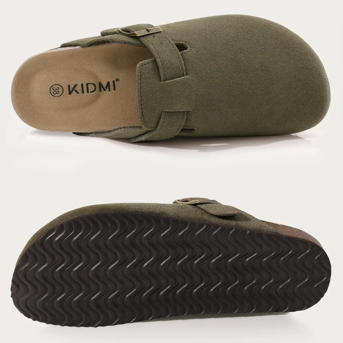 Unisex Retro Cork Clogs