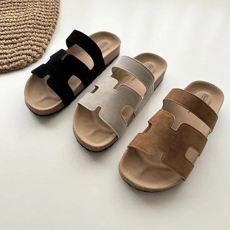 Women’s Cork Clog Sandals